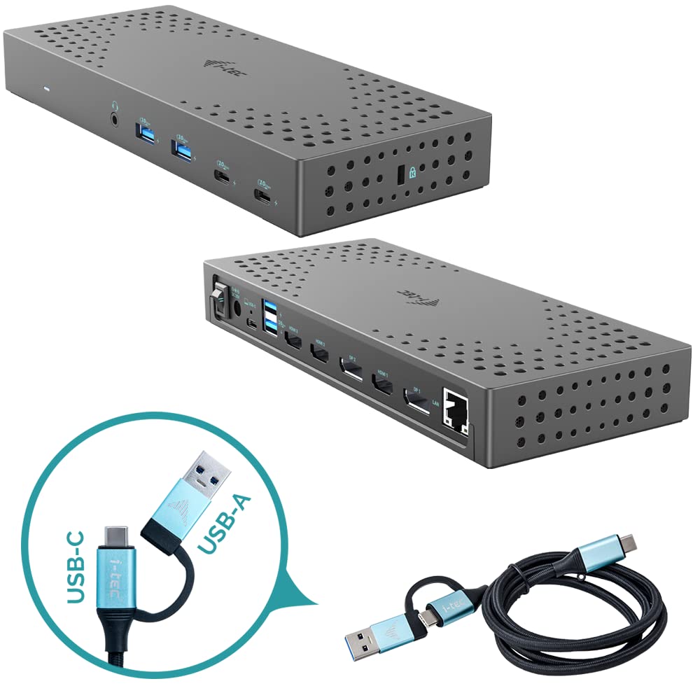 i-tec-usb-3-0-usb-c-thunderbolt-3x-4k-docking-station-gen-2-mit-power-delivery-1 image 2