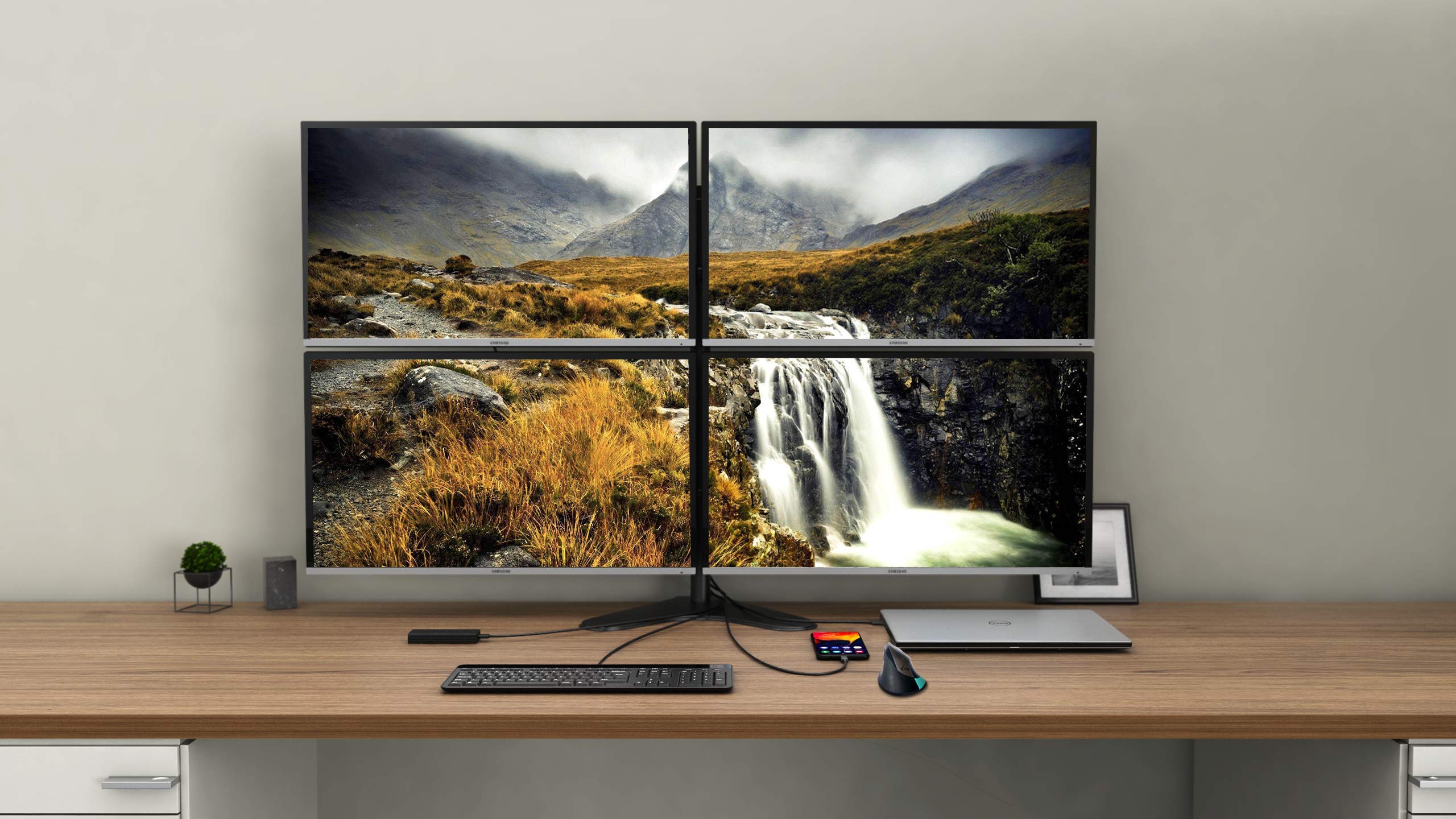 i-tec-usb-c-quattro-dockingstation-f-r-4-bildschirme-2x-displayport-2x-hdmi-1x-g image 8