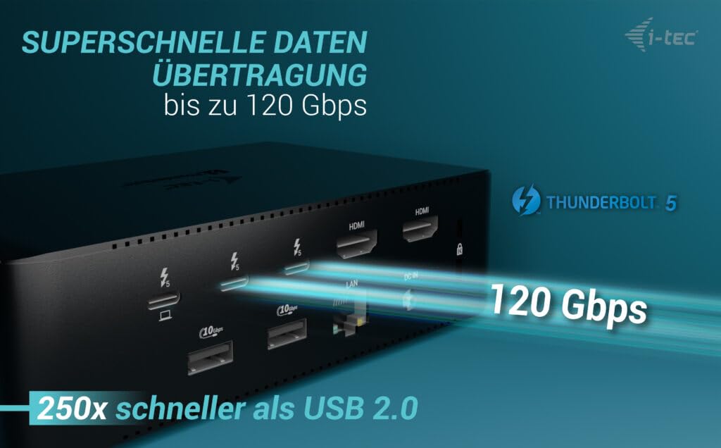 i-tec-thunderbolt-5-quattro-display-dockingstation-2x-thunderbolt-5-2x-hdmi-2-0- image 8