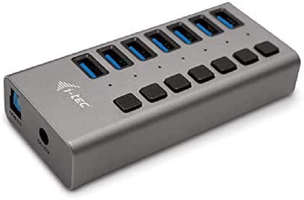 i-tec-usb-3-0-hub-7-port-mit-externem-netzadapter-36w image 1