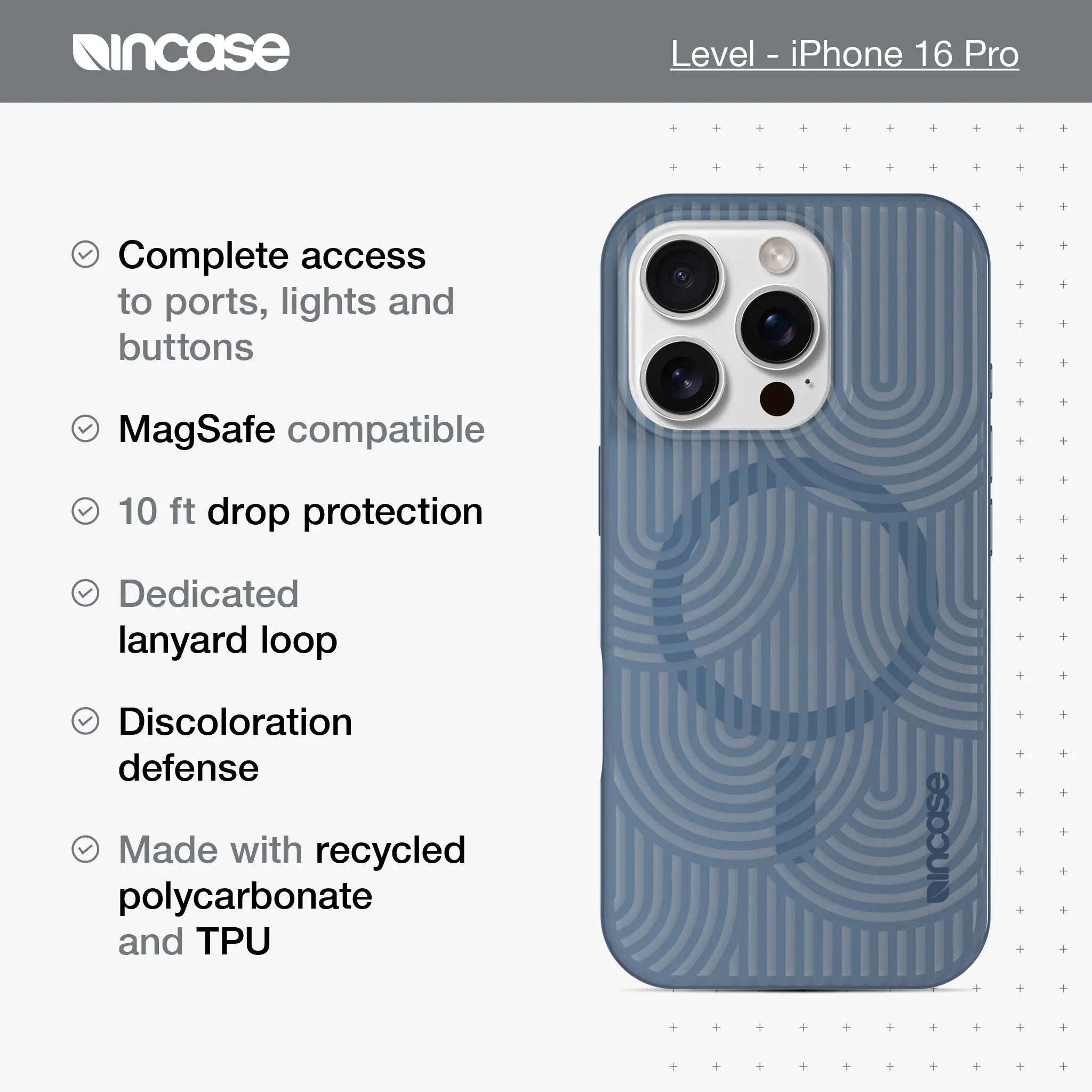 incase-level-case-mit-magsafe-f-r-iphone-16-pro-ultrad-nn-lanyard-se-schwarz image 3