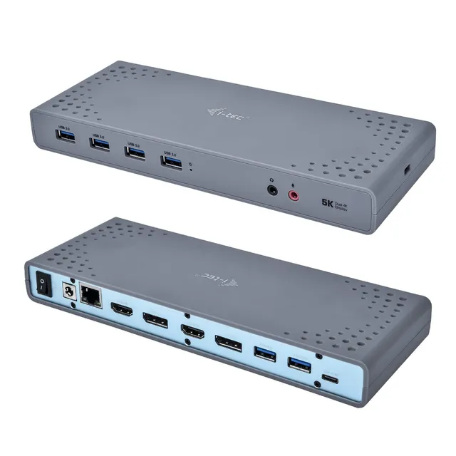 i-tec-usb-c-a-4k-dual-display-docking-station-2x-hdmi-2x-displayport-5k-unterst- image 1