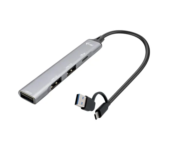 i-tec-cahubmetalmini4-usb-c-usb-a-hub-metall-1x-usb-3-0-3x-usb-2-0-15-cm-kabel image 1