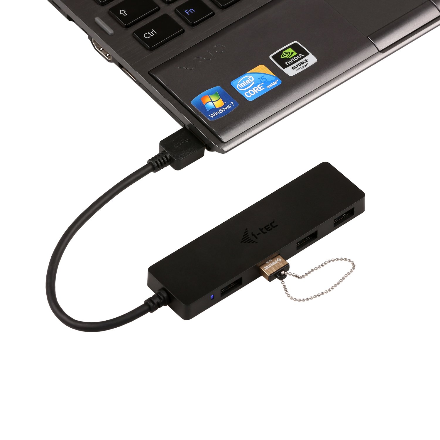 i-tec-usb-3-0-slim-passive-hub-4-port-ohne-netzadapter-f-r-notebook-ultrabook-ta image 7
