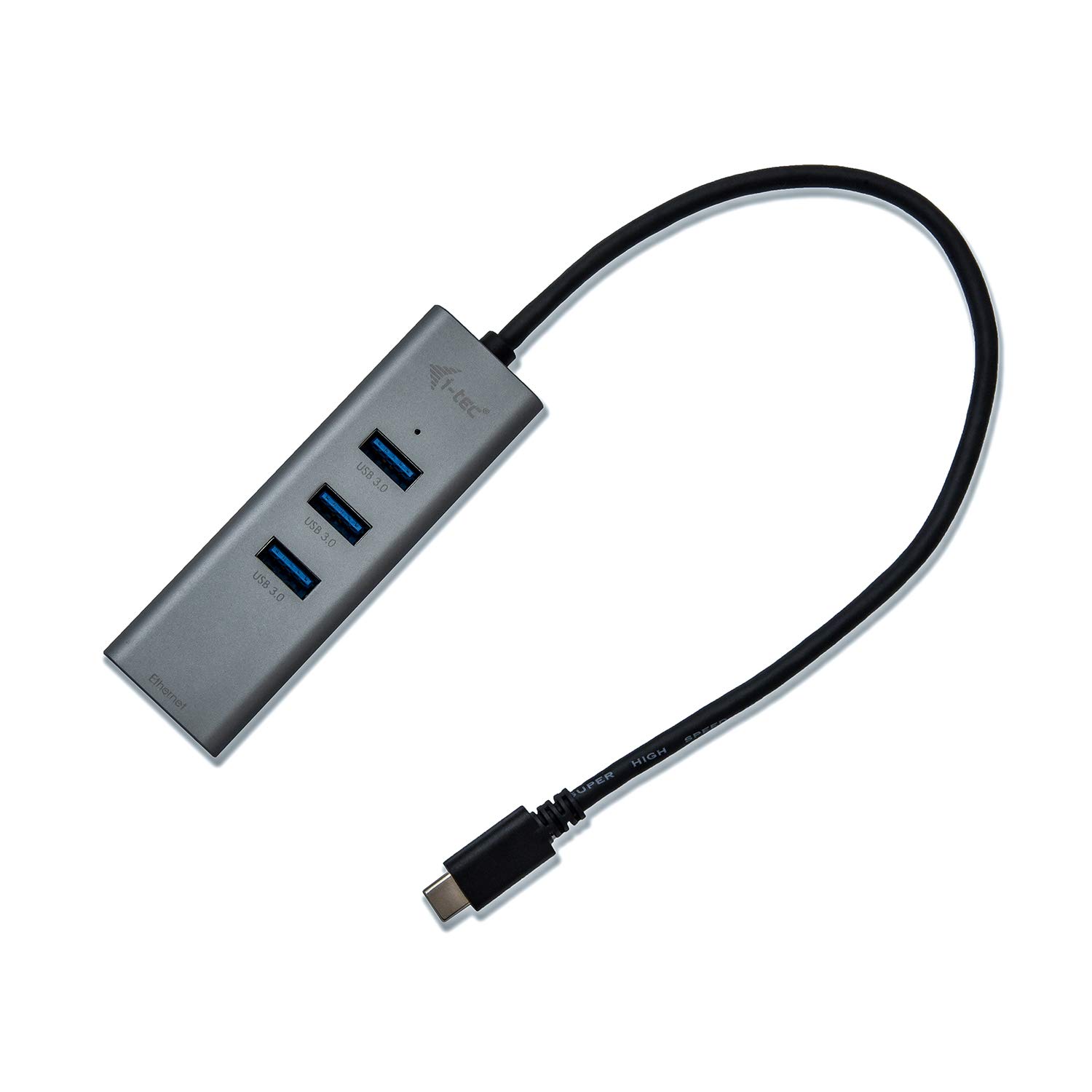 i-tec-usb-c-metal-3-port-hub-mit-gigabit-ethernet-adapter image 8
