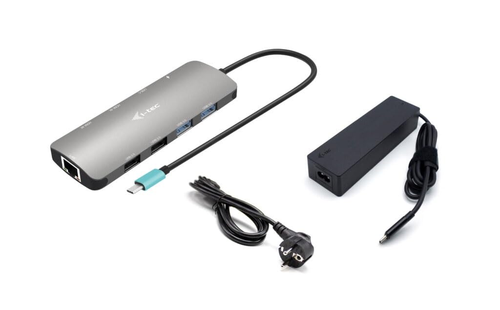 i-tec-c31nanohdm2d100-dockingstation-laptop-st-nder-usb-c-aluminium-grau image 1