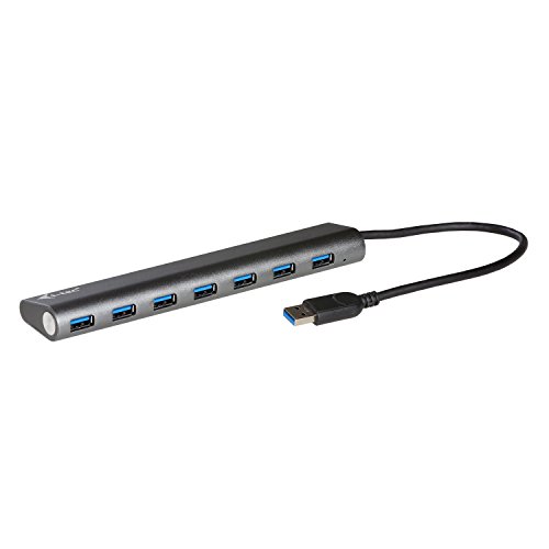 i-tec-usb-3-0-metal-charging-hub-7-port-mit-netzadapter-7x-usb-3-0-5-gbps-alumin image 7