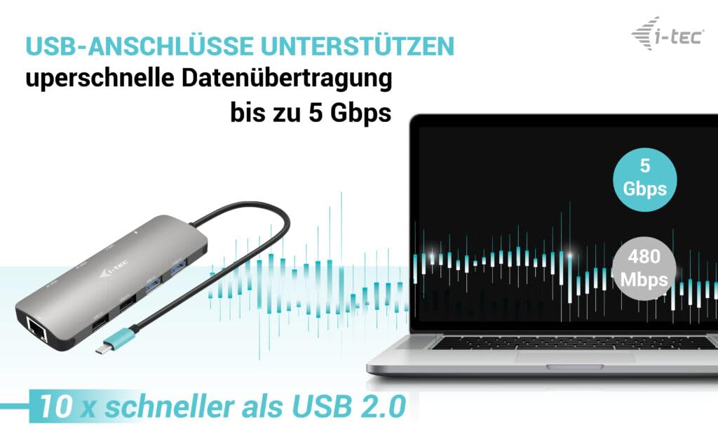 i-tec-usb-c-metal-nano-2x-hdmi-docking-station-pd-100w image 6