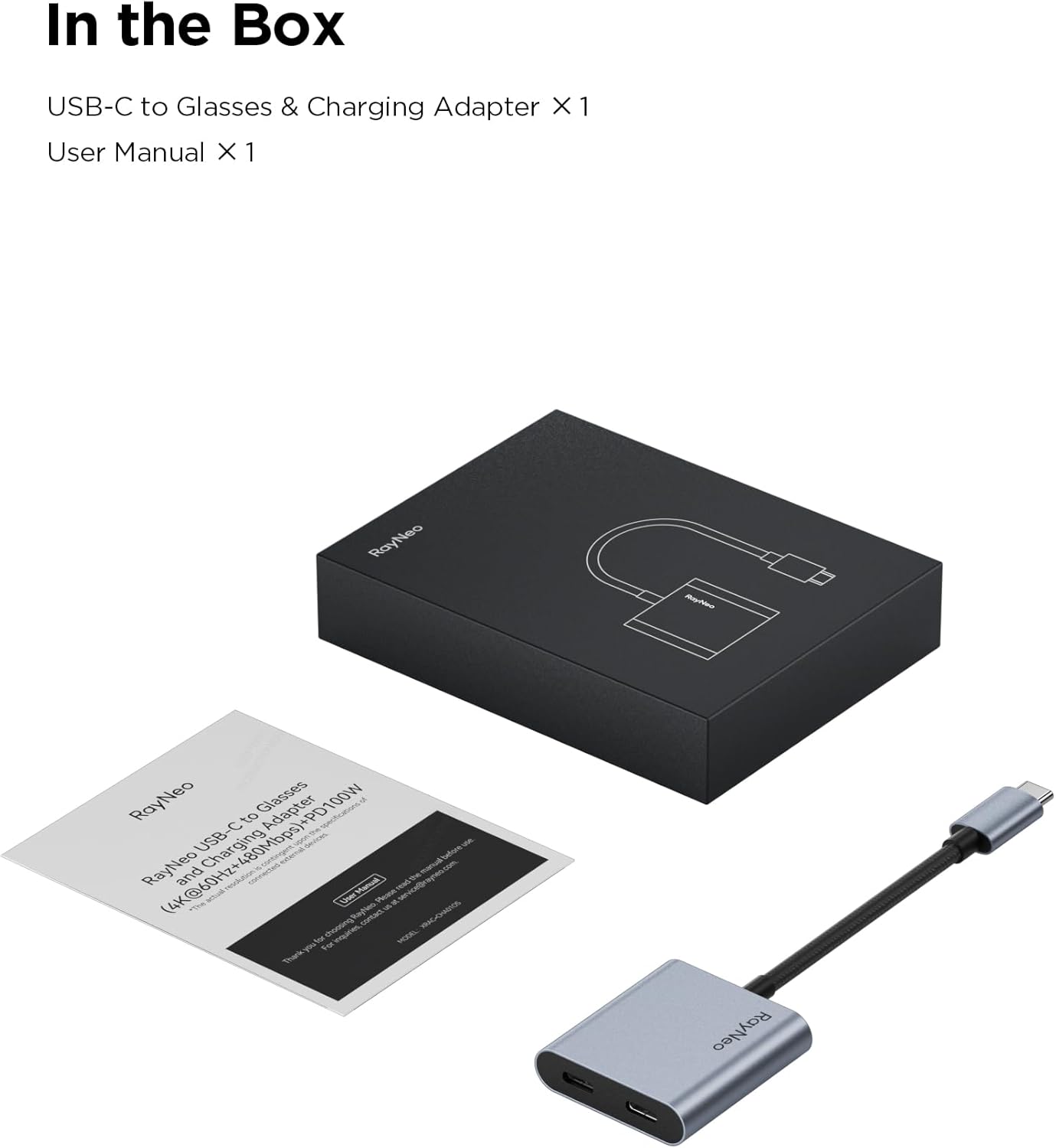 rayneo-usb-c-ladeadapter-4k-60hz-videoausgabe-100w-laden image 5