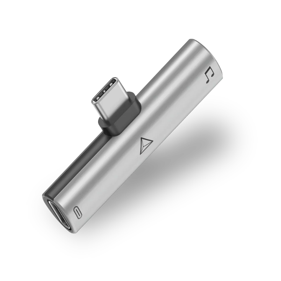 adonit-nest-usb-c-auf-3-5-mm-kopfh-rerbuchse-usb-c-adapter-hi-res-audio-60-w-pd- image 1