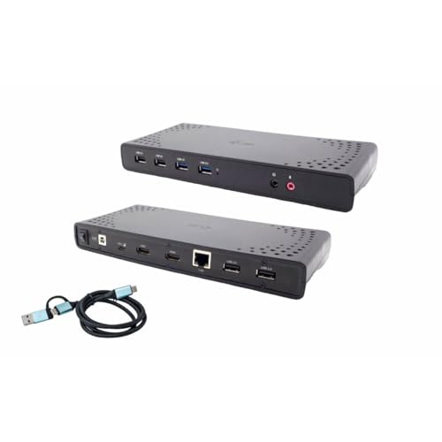 i-tec-usb-3-0-usb-c-thunderbolt-dual-display-docking-station-power-delivery-100w image 3