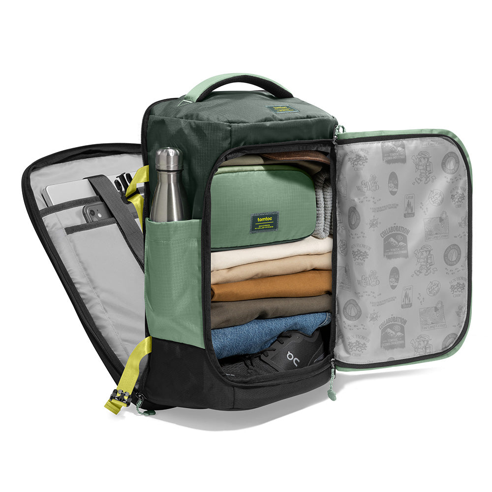 tomtoc-navigator-t66-liteway-travel-laptop-rucksack-40l-trail-wanderer-edition-h image 2