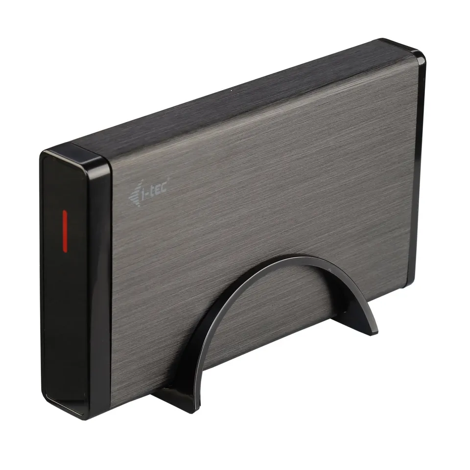 i-tec-usb-3-0-3-5-zoll-sata-advance-mysafe-externes-festplattengeh-use-alu image 1