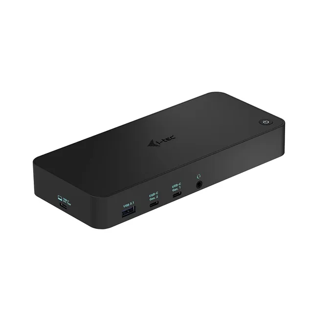 i-tec-usb-3-0-usb-c-dockingstation-3x4k-mit-100w-pd-2x-displayport-3x-hdmi-1x-gl image 1