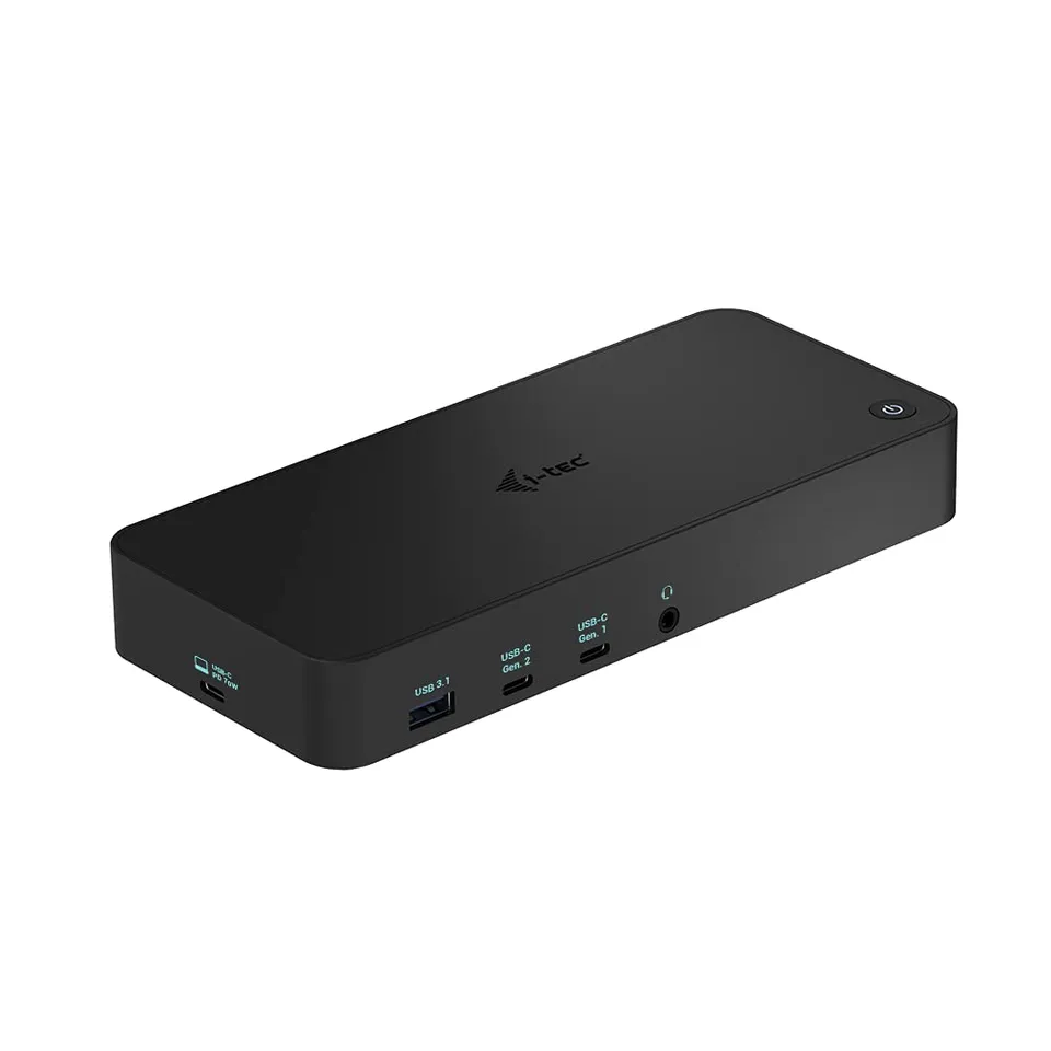 i-tec-usb-3-0-usb-c-dockingstation-3x4k-mit-100w-pd-2x-displayport-3x-hdmi-1x-gl image 1
