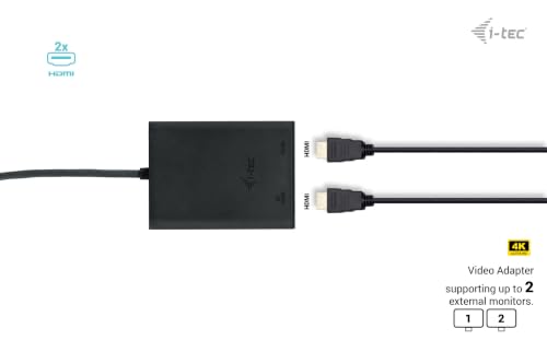i-tec-hdmi-adapter-c31dual4k60hdmi-schwarz-usb-c-auf-hdmi-8k-unterst-tzung image 7