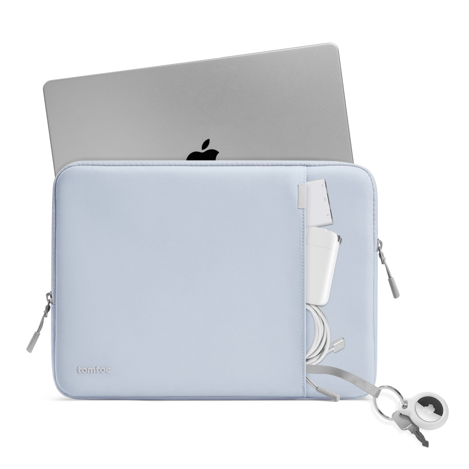 tomtoc-defender-a13-laptop-h-lle-f-r-13-zoll-macbook-air-m4-mit-fronttasche-und- image 2