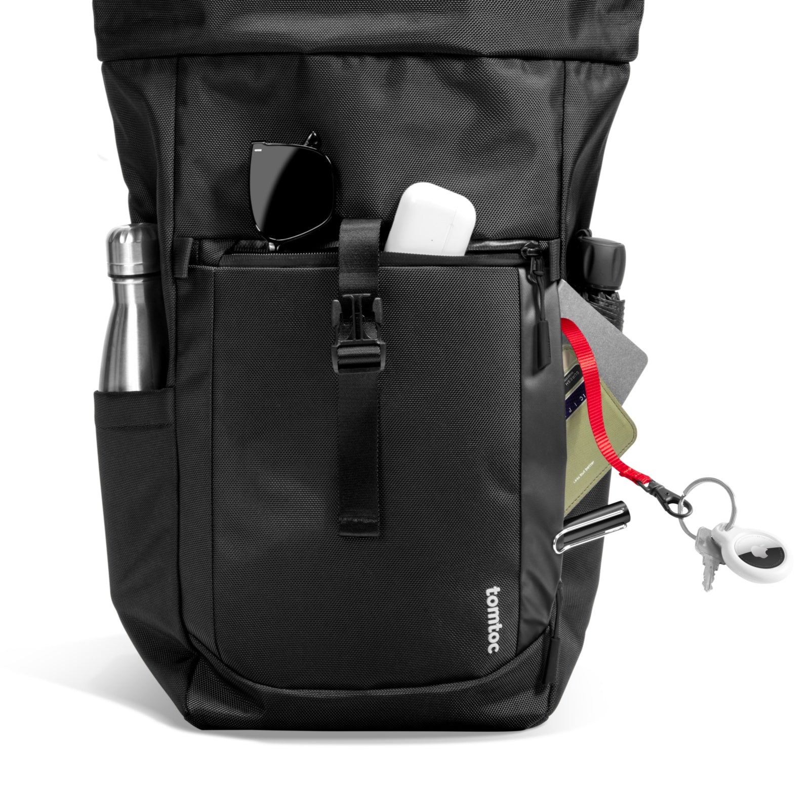 tomtoc-navigator-t61-rolltop-backpack-l-25-30-l-rucksack-f-r-17-3-zoll-laptop-un image 7