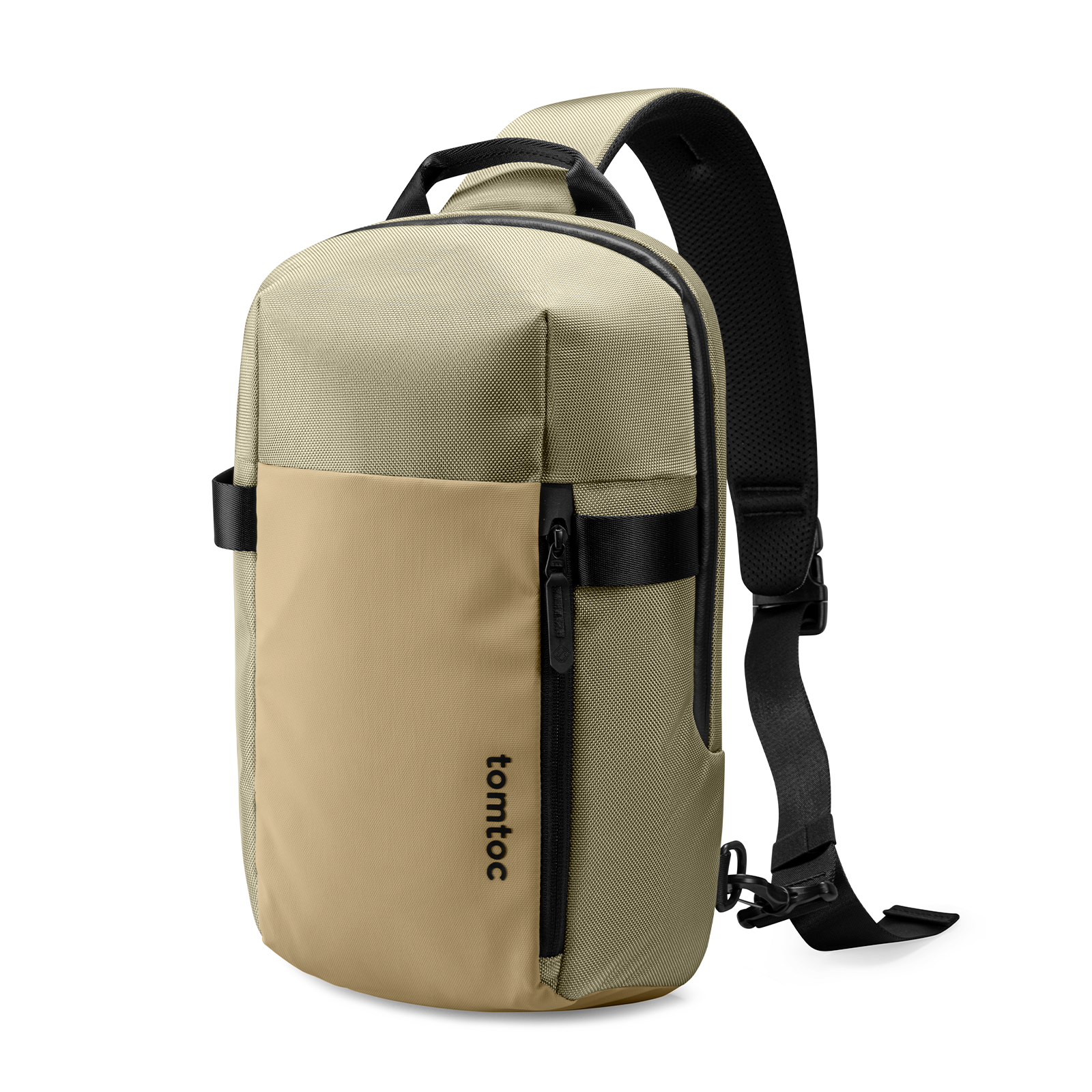 tomtoc-navigator-t24-sling-bag-7l-khaki-ykk-rei-verschl-sse-wasserabweisend image 5