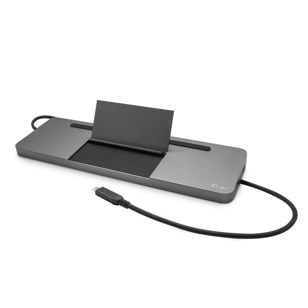 i-tec-usb-c-metal-ergonomic-4k-dockingstation-mit-3-fach-display-85w-power-deliv image 5