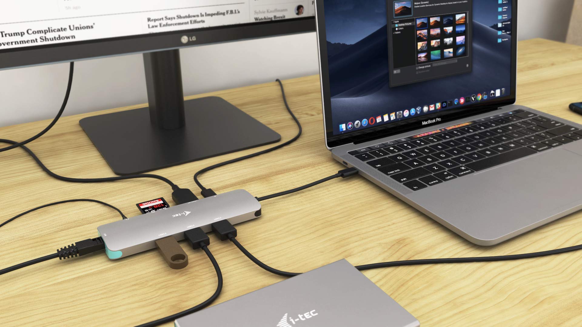 i-tec-usb-c-4k-metall-nano-docking-station-1x-hdmi-1x-glan-3x-usb-3-0-1x-sd-micr image 7