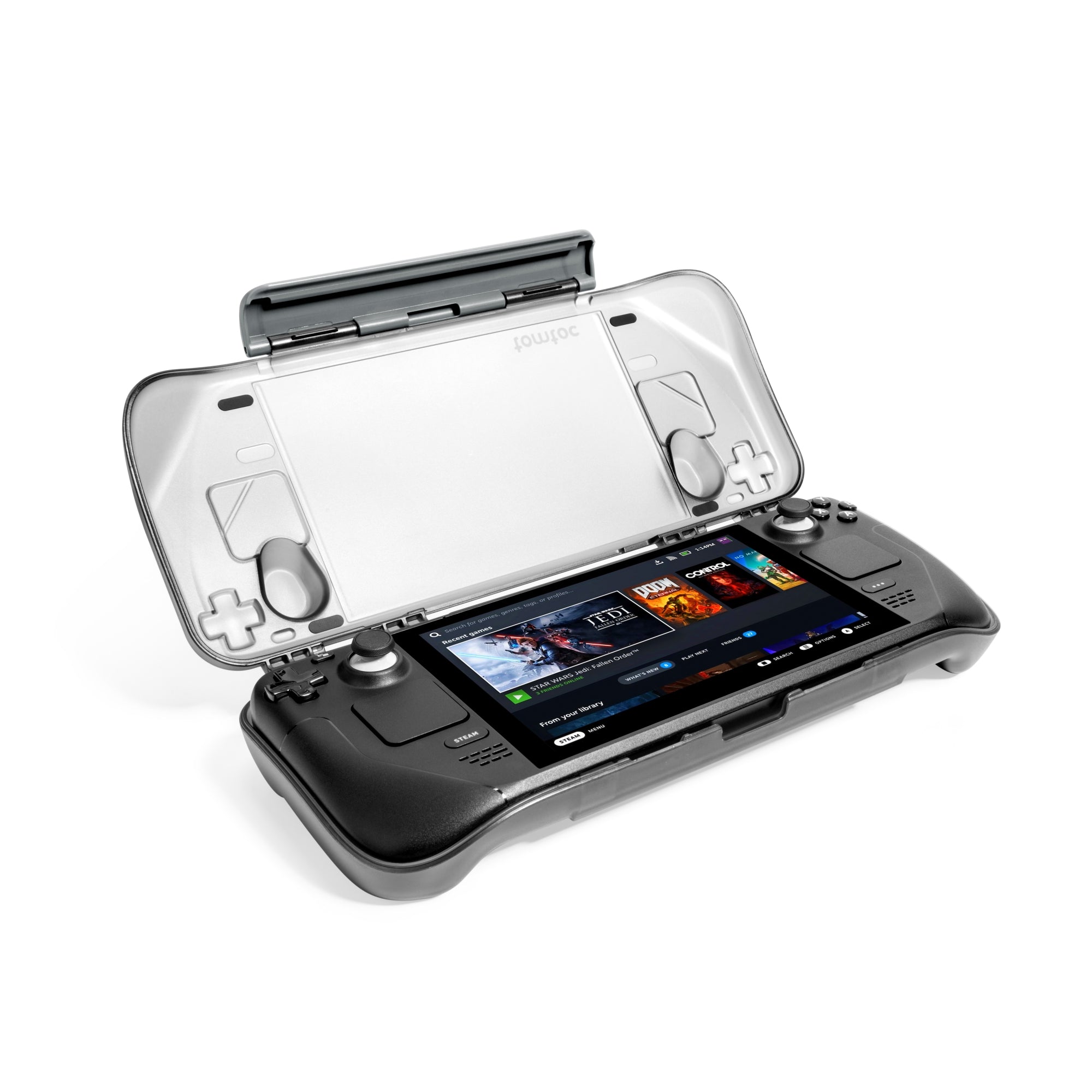 tomtoc-armor-g12-steam-deck-case-schutzh-lle-f-r-steam-deck-oled-im-armor-design image 2
