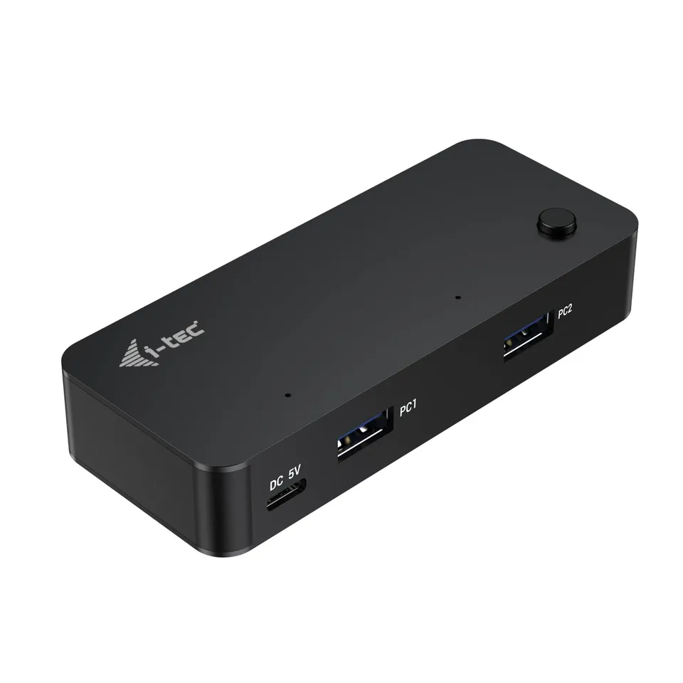 i-tec-usb-c-kvm-hub-2x-usb-c-3-2-6-anschl-sse-5-gbit-s image 1