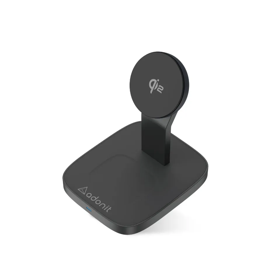 adonit-2-in-1-qi2-wireless-charger-stand-20-w-15-w-f-r-smartphones-5-w-f-r-airpo image 1
