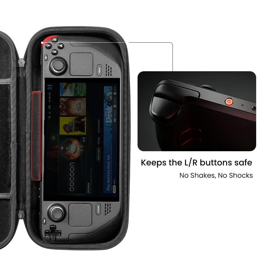 tomtoc-fancycase-g38-hard-shell-case-f-r-steam-deck-steam-deck-oled-splash-proof image 6