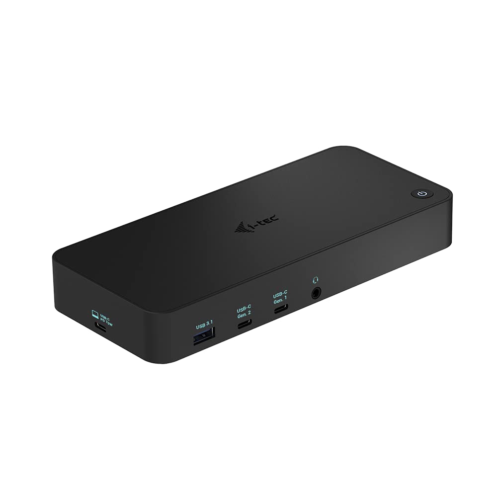 i-tec-usb-3-0-usb-c-dockingstation-3x4k-mit-100w-pd-2x-displayport-3x-hdmi-1x-gl image 1