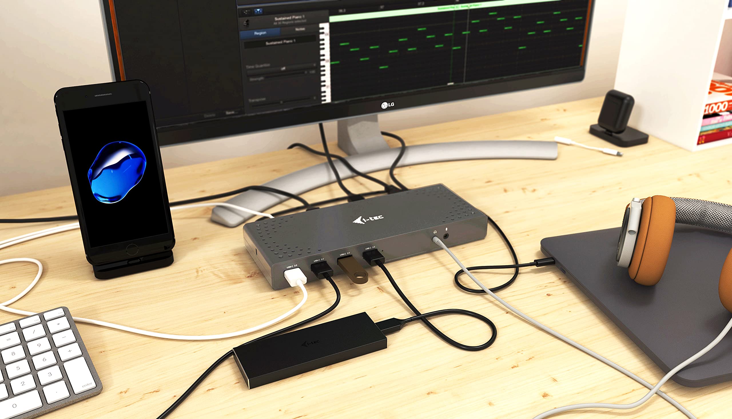 i-tec-usb-c-a-4k-dual-display-docking-station-2x-hdmi-2x-displayport-5k-unterst- image 8