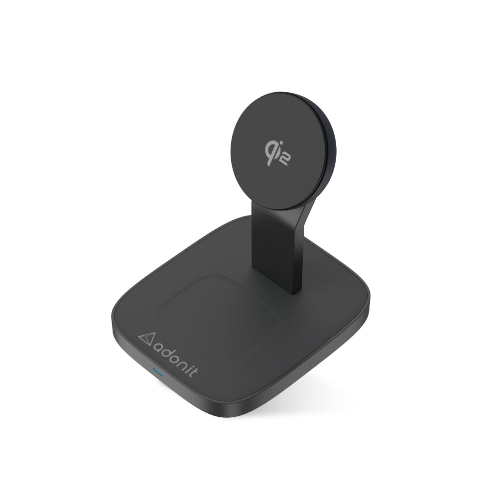adonit-2-in-1-qi2-wireless-charger-stand-20-w-15-w-f-r-smartphones-5-w-f-r-airpo image 1