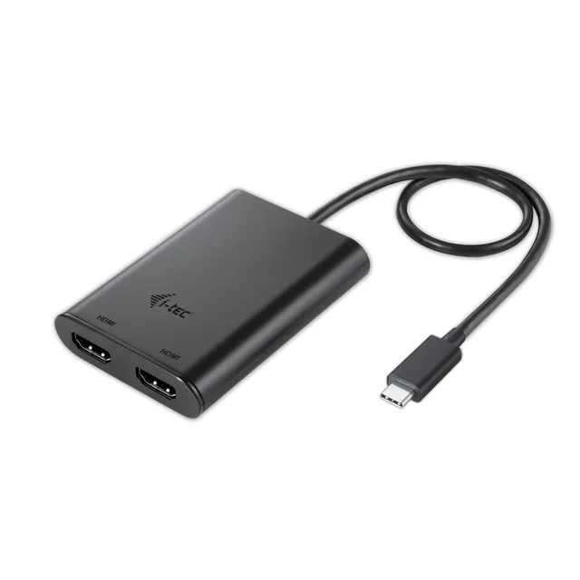 i-tec-usb-c-auf-dual-hdmi-video-adapter-4k-ultra-hd image 1