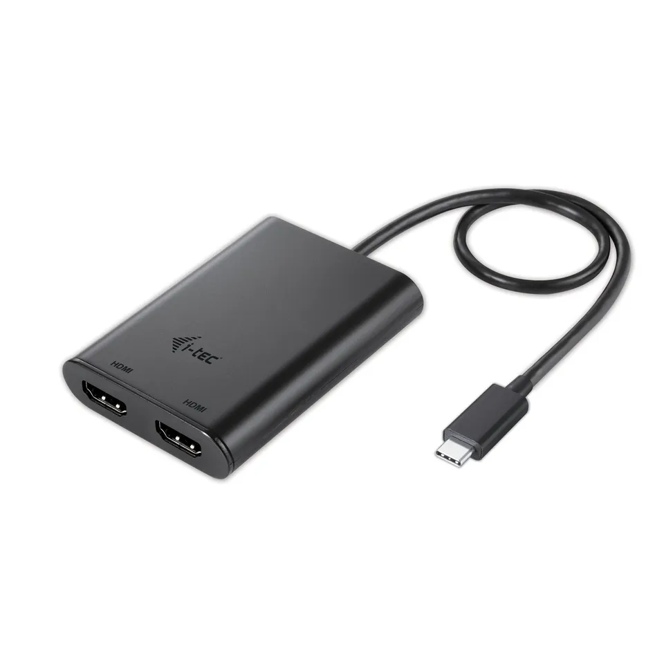 i-tec-usb-c-auf-dual-hdmi-video-adapter-4k-ultra-hd image 1