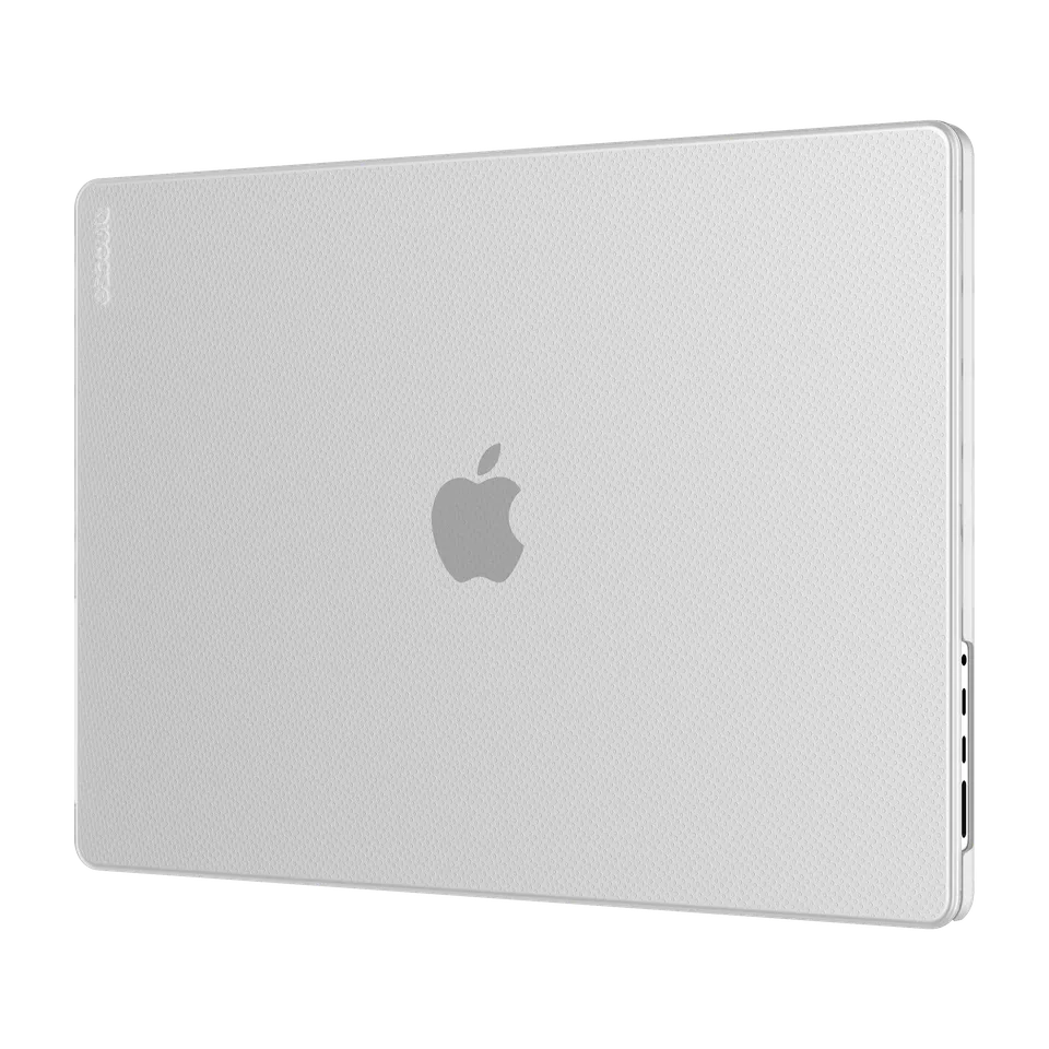 incase-dots-hardshell-mit-makrolon-f-r-macbook-pro-16-transparent-schwarz image 1