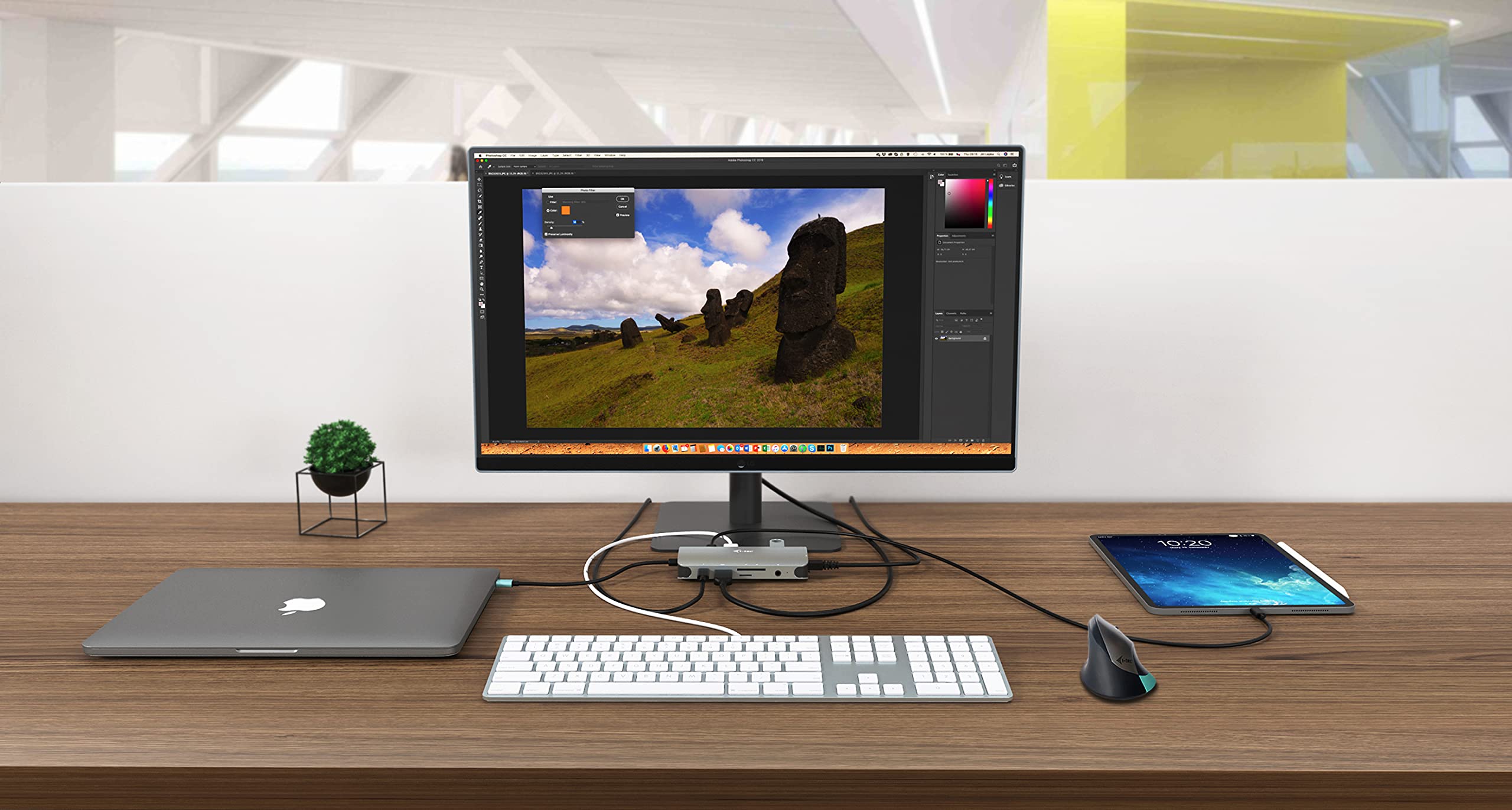i-tec-usb-c-4k-nano-docking-station-1x-hdmi-1x-vga-1x-glan-1x-usb-c-3x-usb-3-1-1 image 2