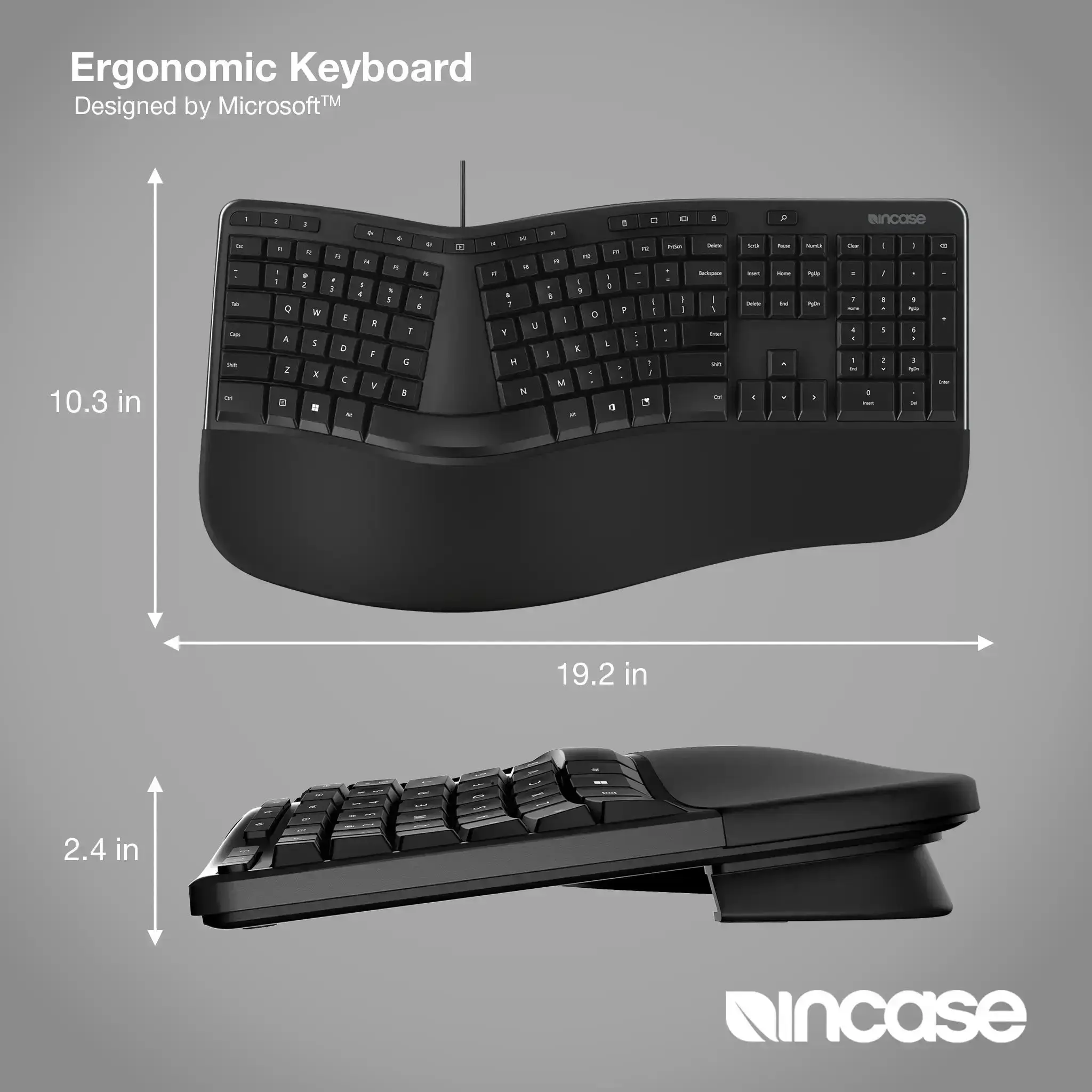 incase-designed-by-microsoft-ergonomic-keyboard-ergonomische-tastatur-mit-copilo image 4