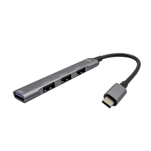 i-tec-usb-c-metal-hub-1x-usb-3-0-3x-usb-2-0-kompatibel-mit-laptops-tablets-mit-u image 8
