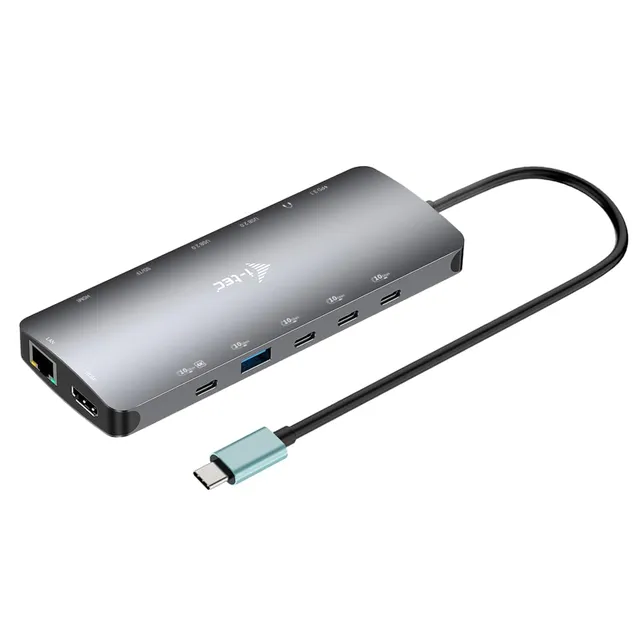 i-tec-nano-dock-dockingstation-usb-c-usb4-thunderbolt-3-4-2x-hdmi-usb-c-video-1g image 1