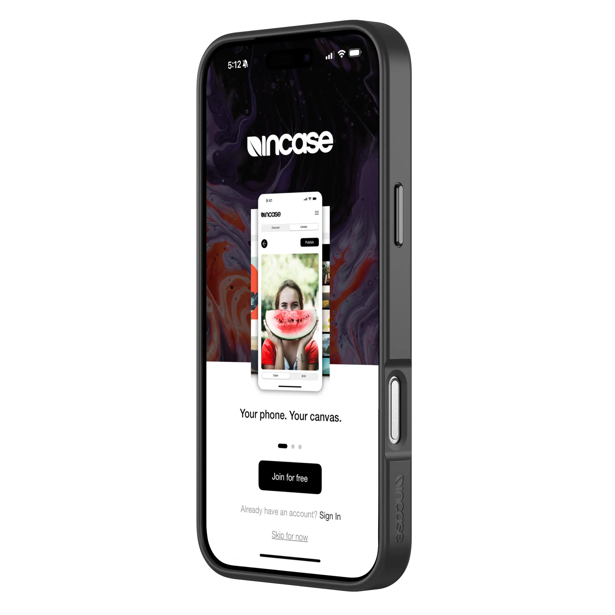 incase-my-flip-screen-case-f-r-iphone-17-pro-max-e-ink-display-nfc-magsafe-schwa image 6