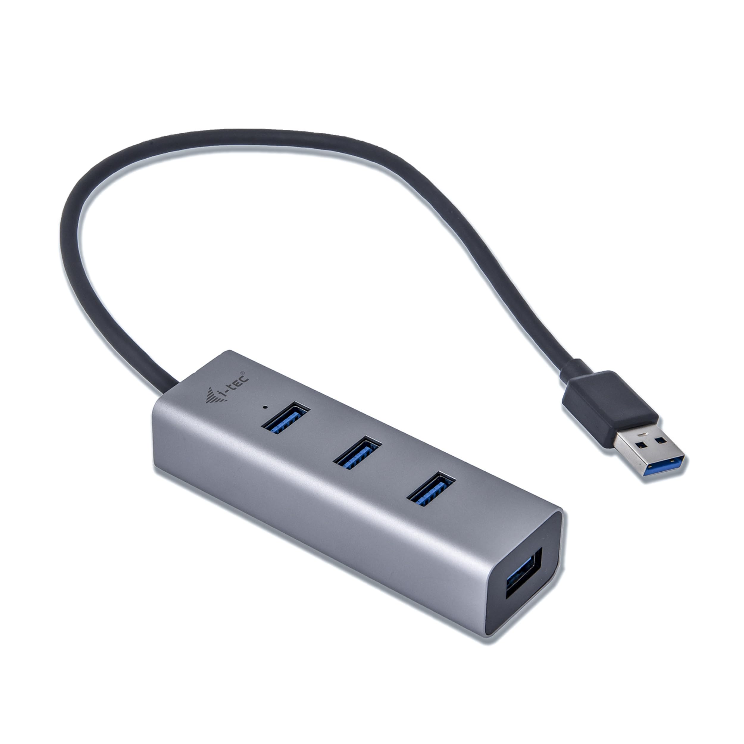 i-tec-usb-3-0-metal-4-port-usb-hub-mit-led-kontrollleuchte-f-r-notebook-tablet-o image 4