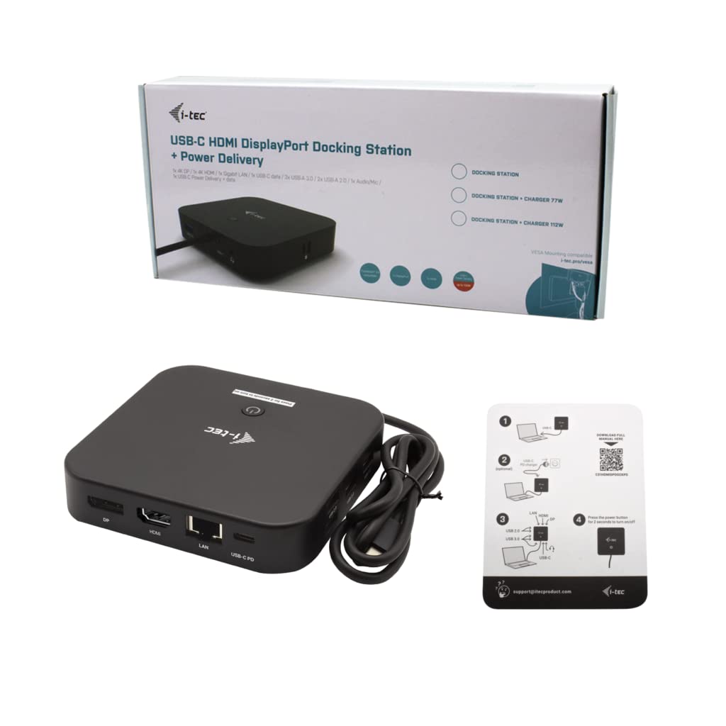 i-tec-usb-c-hdmi-dp-docking-station-mit-100w-power-delivery image 4