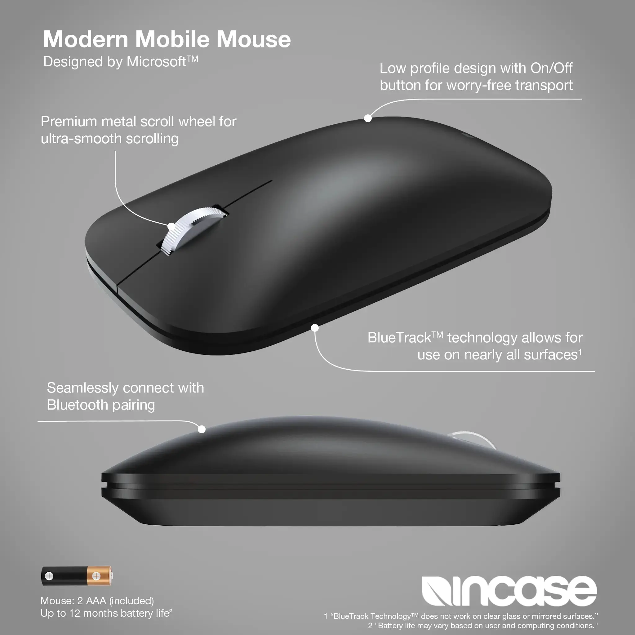 incase-designed-by-microsoft-modern-mobile-mouse-kabellose-bluetooth-maus image 3