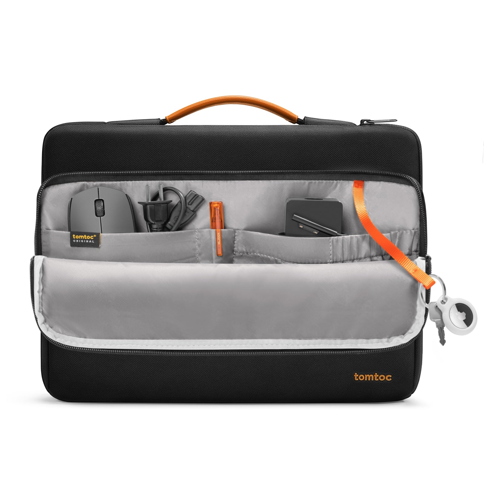 tomtoc-defender-a14-laptop-briefcase-f-r-17-3-zoll-laptops-mit-cornerarmor-schwa image 2