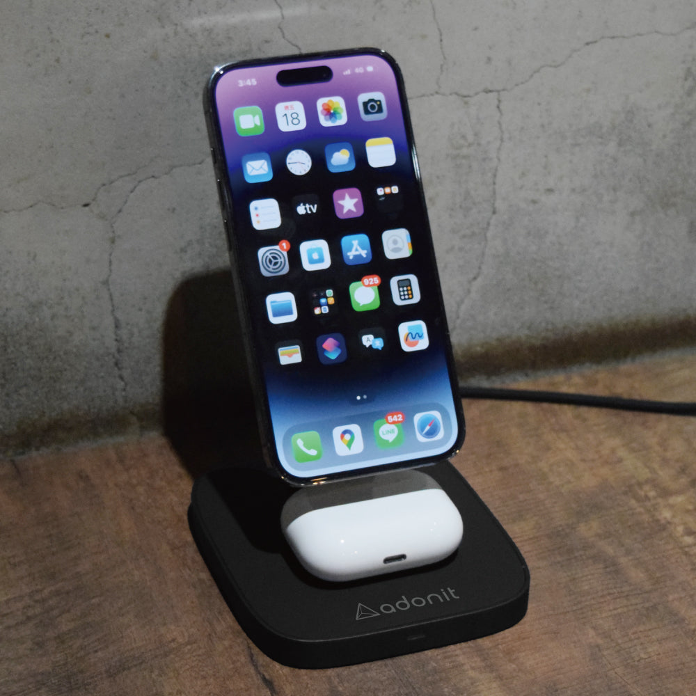adonit-2-in-1-qi2-wireless-charger-stand-20-w-15-w-f-r-smartphones-5-w-f-r-airpo image 3