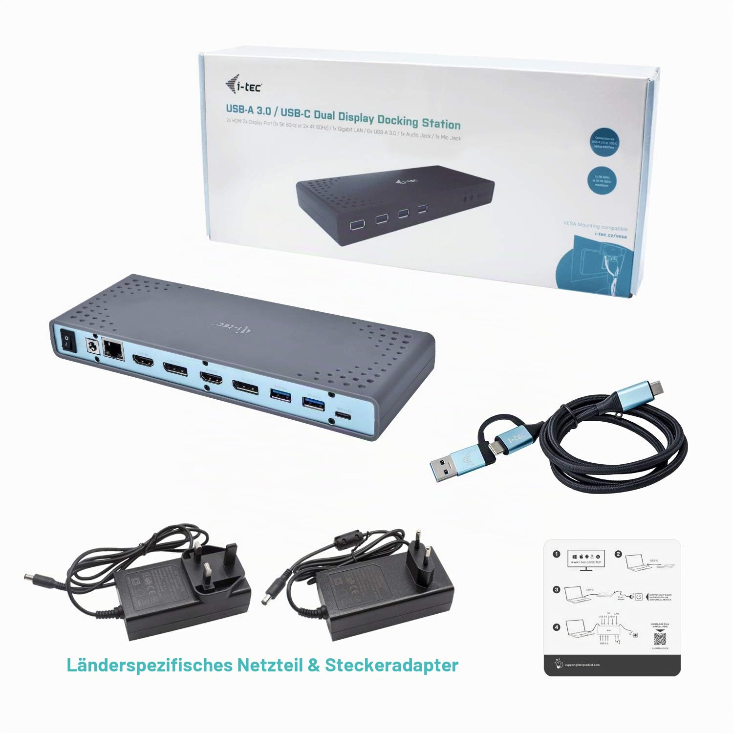 i-tec-usb-c-a-4k-dual-display-docking-station-2x-hdmi-2x-displayport-5k-unterst- image 6