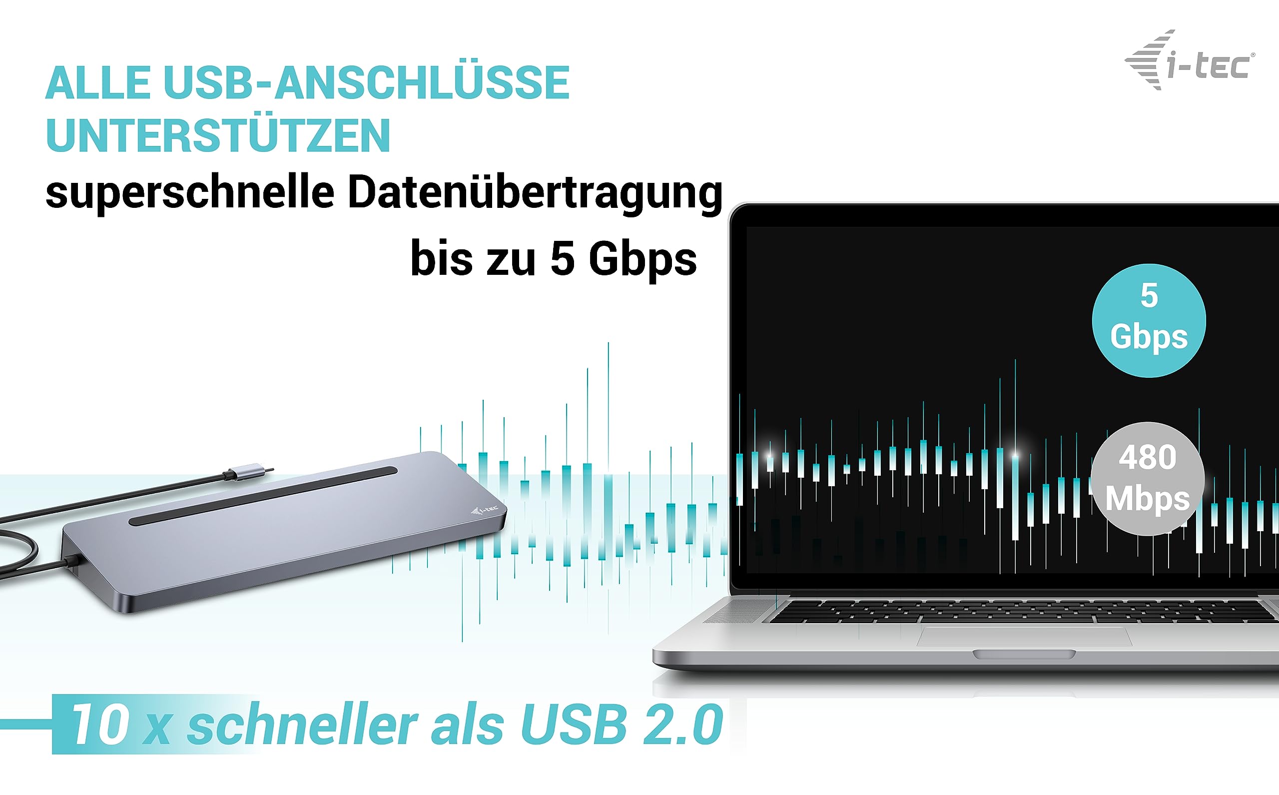i-tec-usb-c-metall-ergonomische-dockingstation-3x4k-mit-stromversorgung-100w image 5