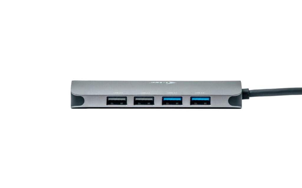 i-tec-c31nanohdm2d100-dockingstation-laptop-st-nder-usb-c-aluminium-grau image 4