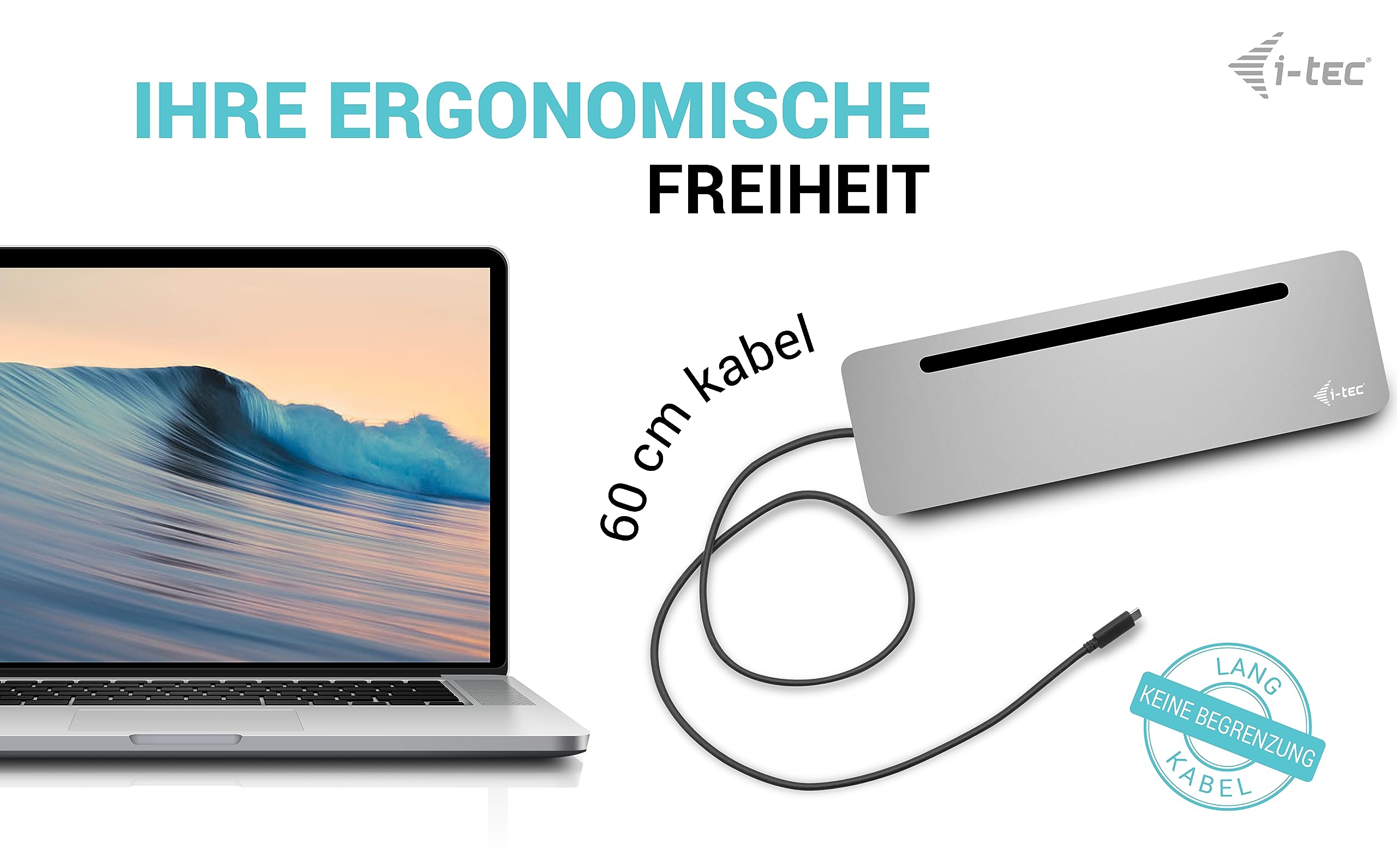 i-tec-usb-c-metall-ergonomische-dockingstation-3x4k-mit-stromversorgung-100w image 7