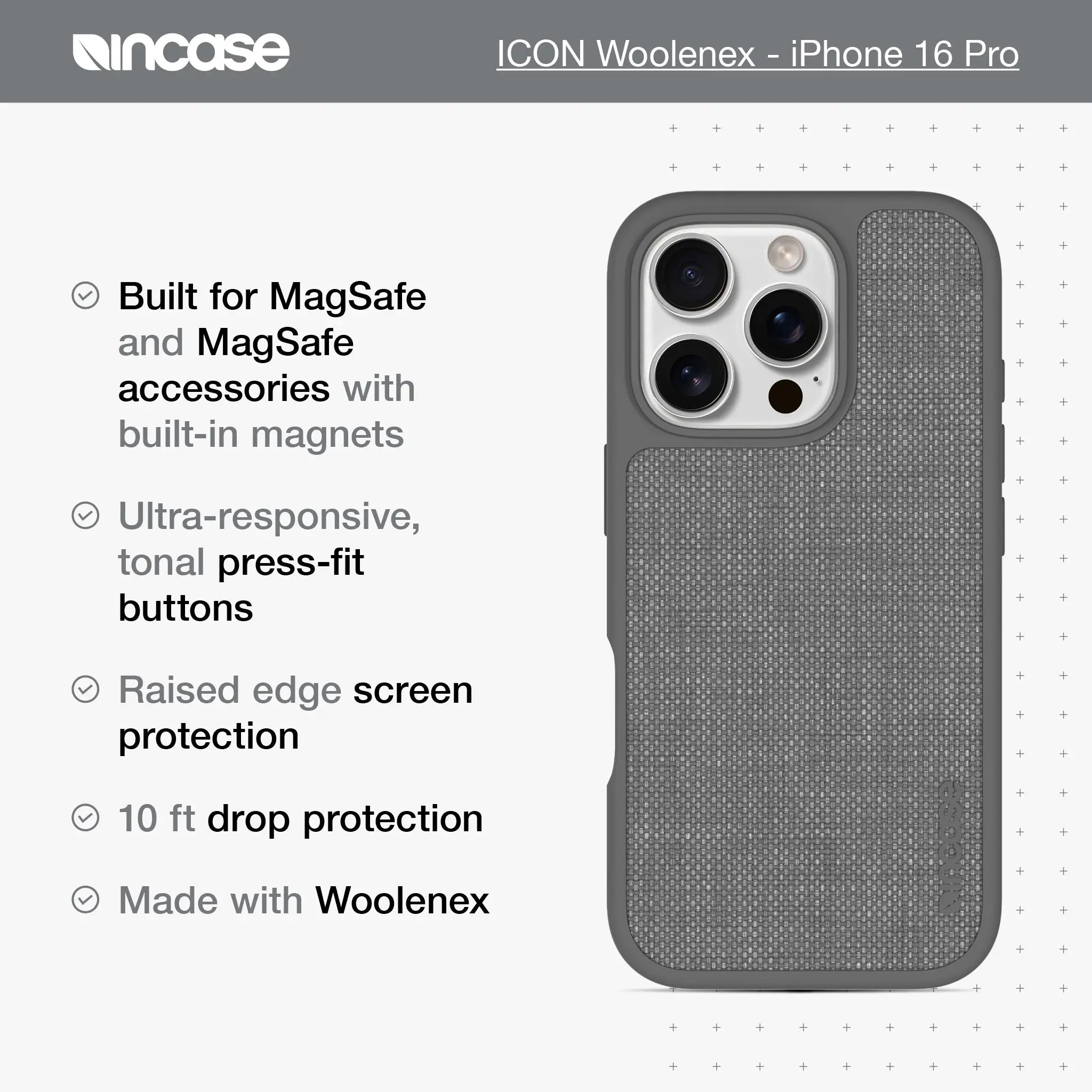 incase-icon-case-mit-magsafe-f-r-iphone-16-pro-woolenex-textur-10-ft-sturzsicher image 3